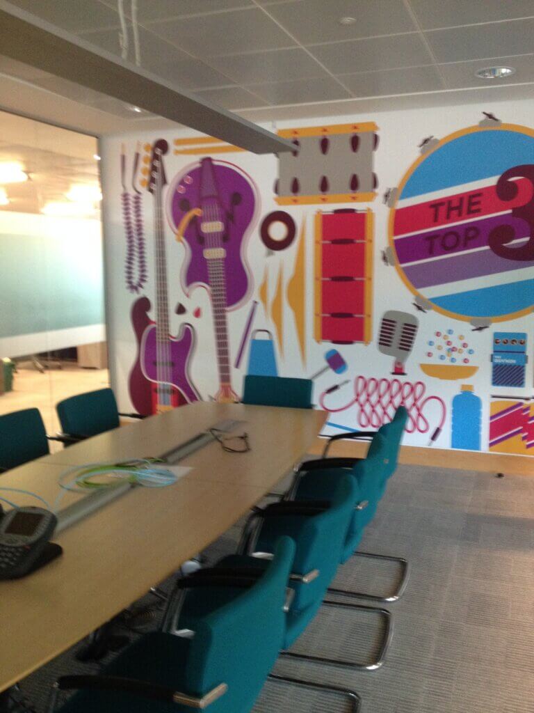 Three office fit out. Dublin