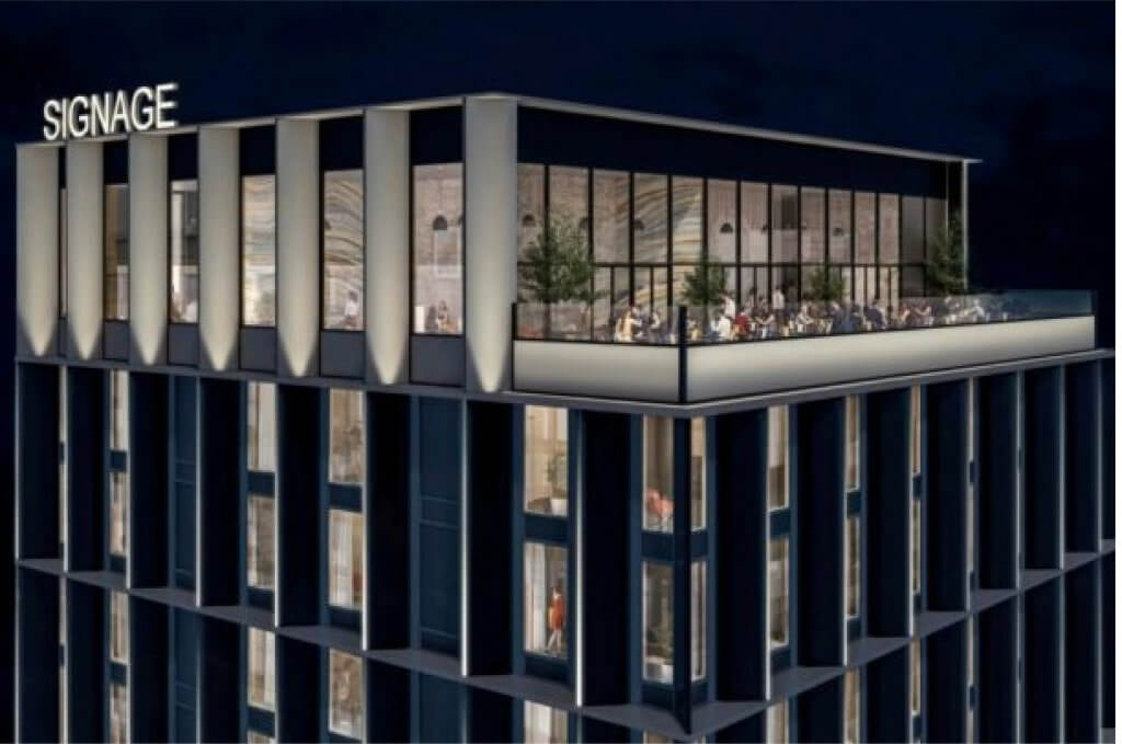 Trinity Mirror Liverpool Echo Skybar