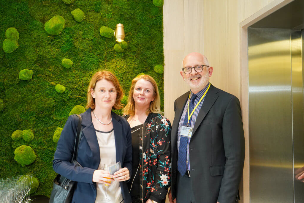 Louise Casey, Paula Donohue and Colin Delaney from Lafferty