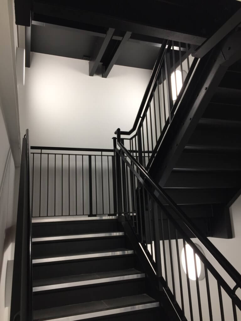 Blue Lion Place. Staircase