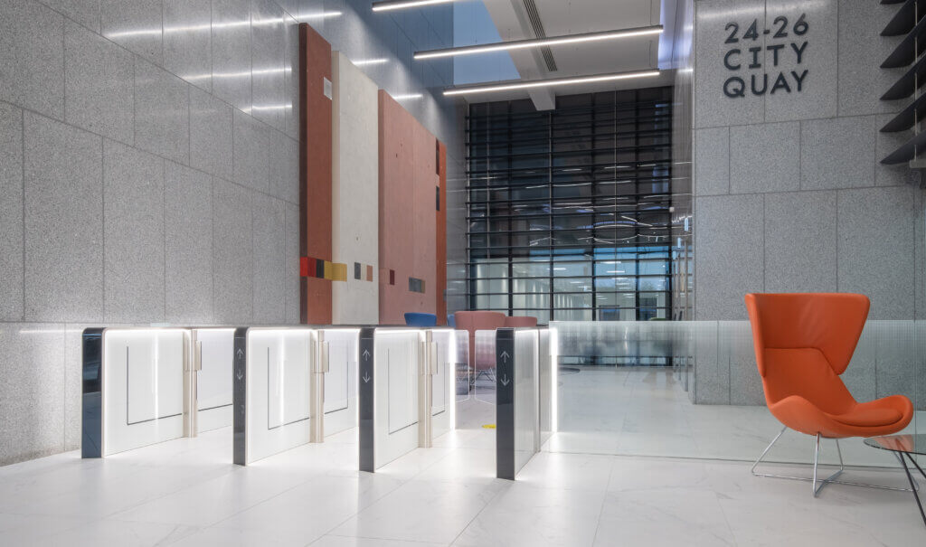 Irish Life City Quay Reception Area