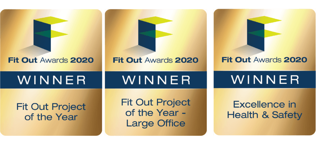 Fit out winning logos
