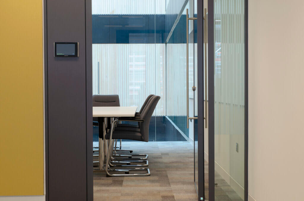 Treasury docks office doorway
