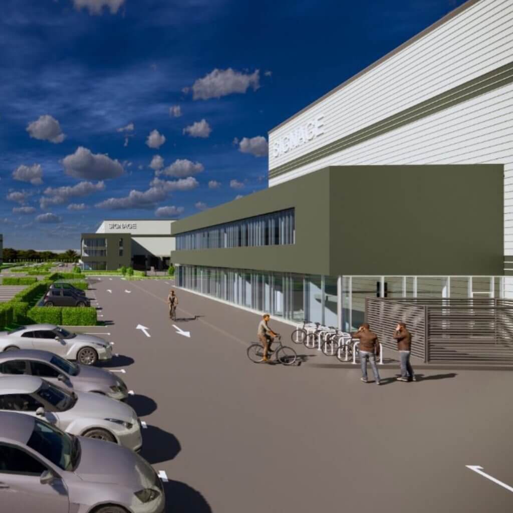 Quantum Distribution Park Drawing