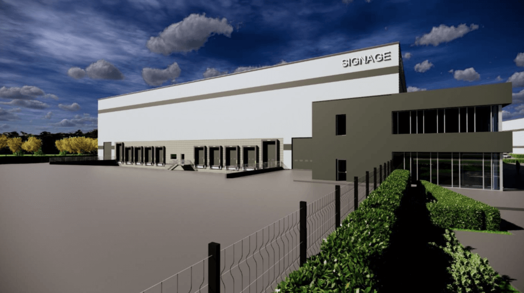 Quantum Distribution Park drawing